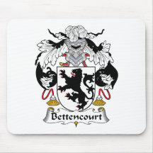 Crête de famille de Bettencourt Tapis De Souris