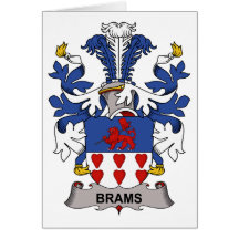 Crête de famille de Brams Cartes De Vœux