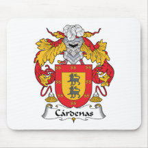 Crête de famille de Cardenas Tapis De Souris