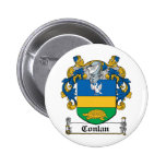 Crête de famille de Conlan Badges Avec Agrafe