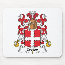 Crête de famille de Creton Tapis De Souris
