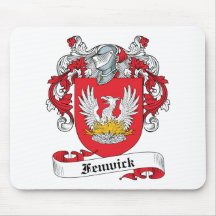 Crête de famille de Fenwick Tapis De Souris