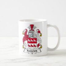 Crête de famille de Fenwick Tasse À Café