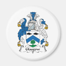 Crête de famille de Glasgow Magnets