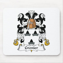 Crête de famille de Grenier Tapis De Souris