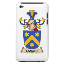 Crête de famille de Langer Coque iPod Case-Mate