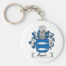 Crête de famille de Mancini Porte-clé