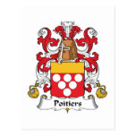 Crête de famille de Poitiers Cartes Postales