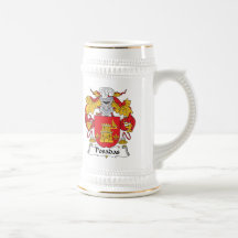 Crête de famille de posées mug