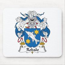 Crête de famille de Robalo Tapis De Souris