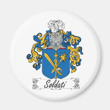 Crête de famille de Soldati Magnets Pour Réfrigérateur