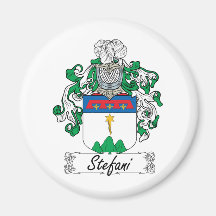 Crête de famille de Stefani Aimant Pour Réfrigérateur