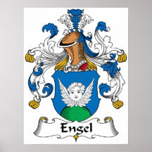 Crête de famille d'Engel Poster