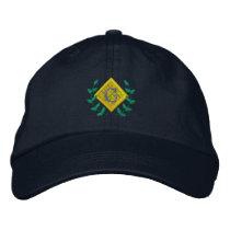 Crête de golf casquettes brodées
