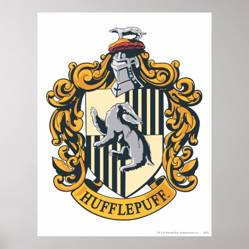 Crête de Hufflepuff Posters