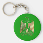 Crête de l'Egypte Eagle d'or d'édition limitée Porte-clés