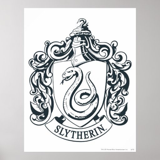 Crête de Slytherin Posters