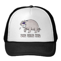 Creusez le porc casquettes de camionneur