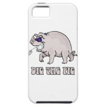 Creusez le porc coque iPhone 5 Case-Mate