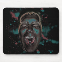 Cri perçant Mousepad Tapis De Souris