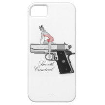 criminel lisse iPhone 5 case