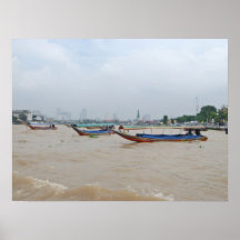 Croisement de Bangkok Affiche