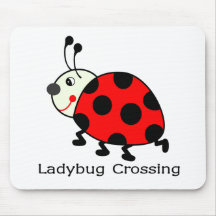 Croisement de coccinelle tapis de souris