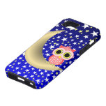 croissant de lune et hibou iPhone 5 case