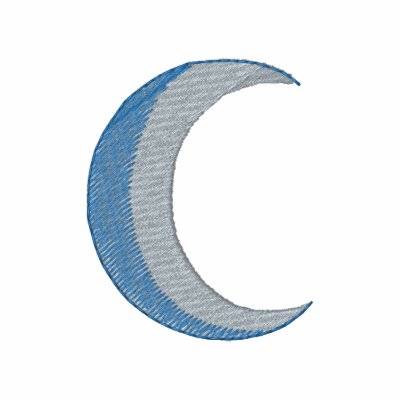 Croissant de lune veste de sport