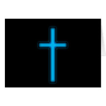 Croix bleue cartes de vœux