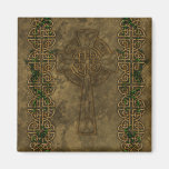 Croix celtique et noeuds celtiques aimants