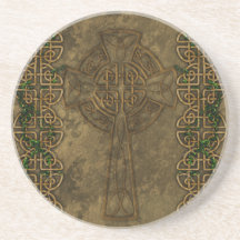 Croix celtique et noeuds celtiques dessous de verre