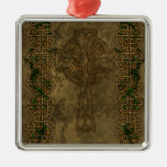Croix celtique et noeuds croisés ornements de noël