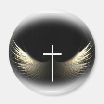 Croix chrétienne et Saint-Esprit Magnets Pour Réfrigérateur