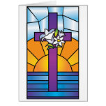 Croix de Pâques Cartes De Vœux