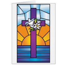 Croix de Pâques Cartes De Vœux