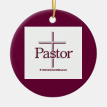 Croix de pasteur d'église ornements
