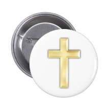 Croix d'or pin's
