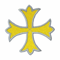 Croix ornementale polos brodés