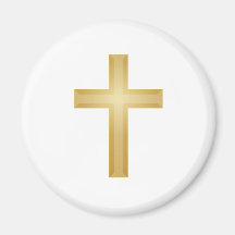 Croix/Pâques d'or Aimants Pour Réfrigérateur