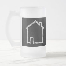Croquis de Chambre. Gris et noir Tasse