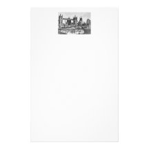 Croquis de la Tamise Papier À Lettre Personnalisé