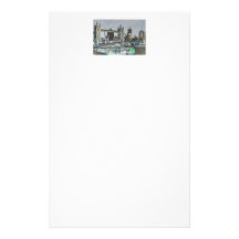 Croquis de la Tamise Papiers À Lettres