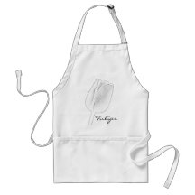 Croquis de tulipe tabliers