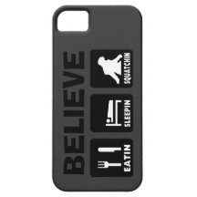 Croyez en Bigfoot Eatin Sleepin Squatchin Coque iPhone 5 Case-Mate