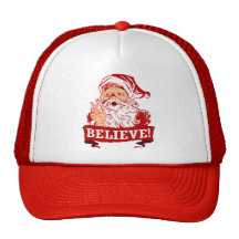 Croyez en père noël casquettes de camionneur