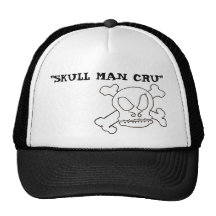"CRU" 3,0 D'HOMME DE CRÂNE CASQUETTES