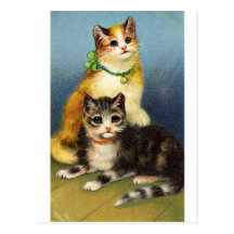 Cru de Kittens* de *Cute Cartes Postales