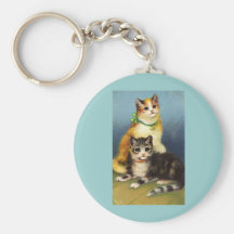 Cru de Kittens* de *Cute Porte-clés