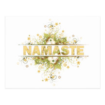 Cru de Namaste floral Cartes Postales